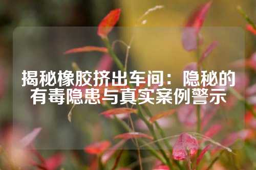 揭秘橡胶挤出车间：隐秘的有毒隐患与真实案例警示